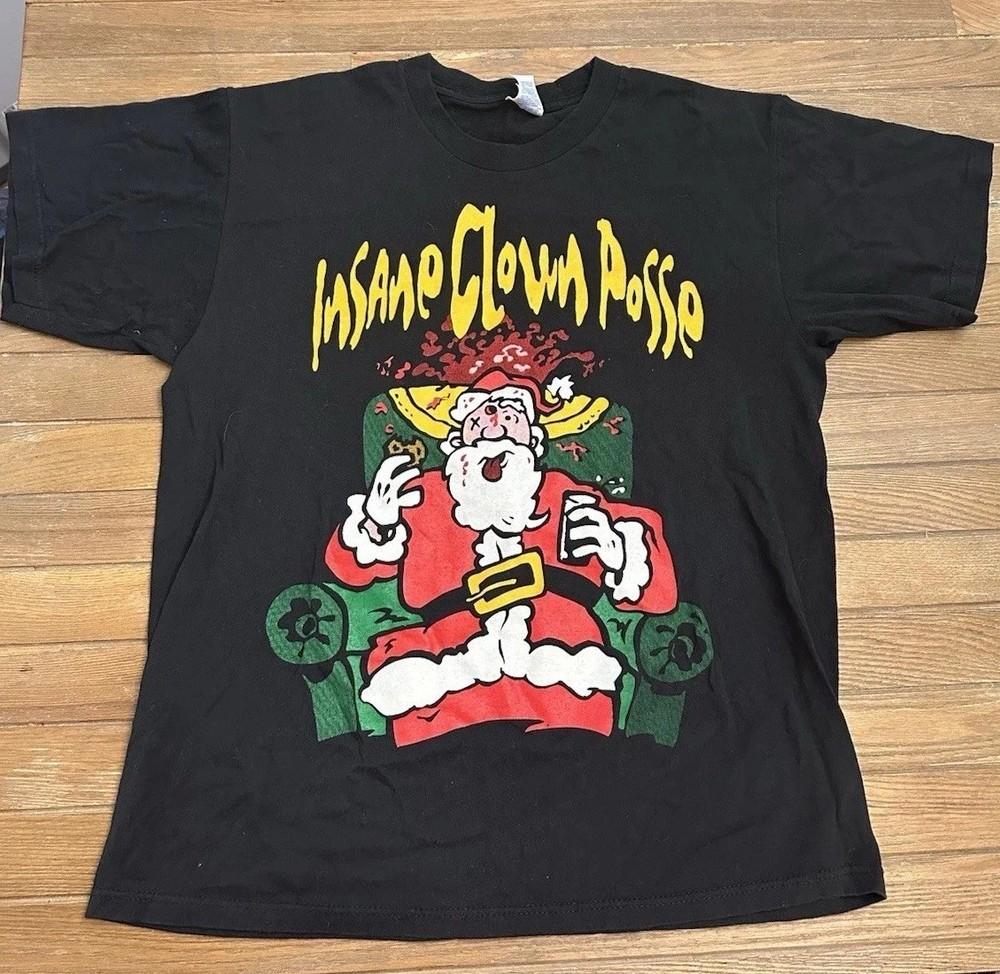Rare Merry Xmas Insane Clown Posse Band Black S to 5XL Shirt SN350 Unisex T-Shirt S