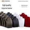 Elegant Leather and Velvet Necklace Display Stand - Black, White, or Red