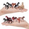 6 Pieces Horse Figure Models, Miniature Collection Party Favors Farm Animals Figures for