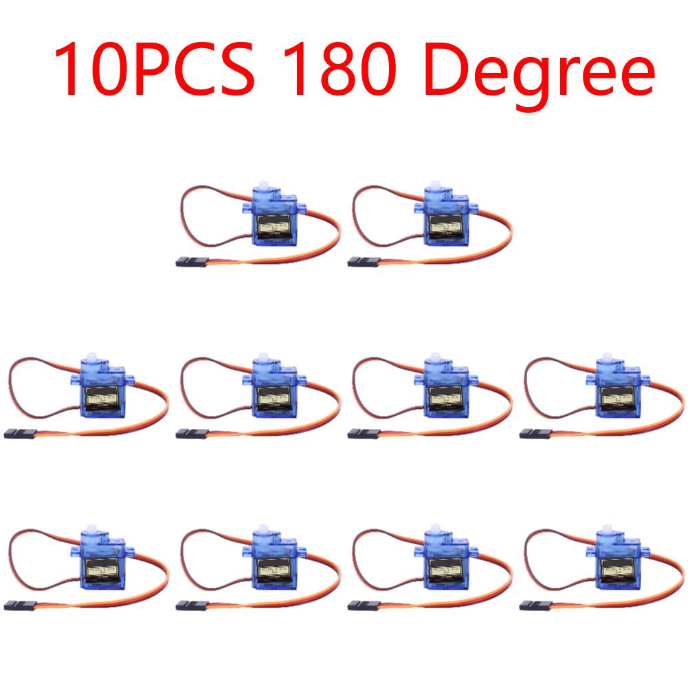 SG90 9G Micro Servo Motor Digital de Asa Fixa Micro Engrenagem Servo Motor 180/360 Graus para RC Helicóptero Aeronave Avião