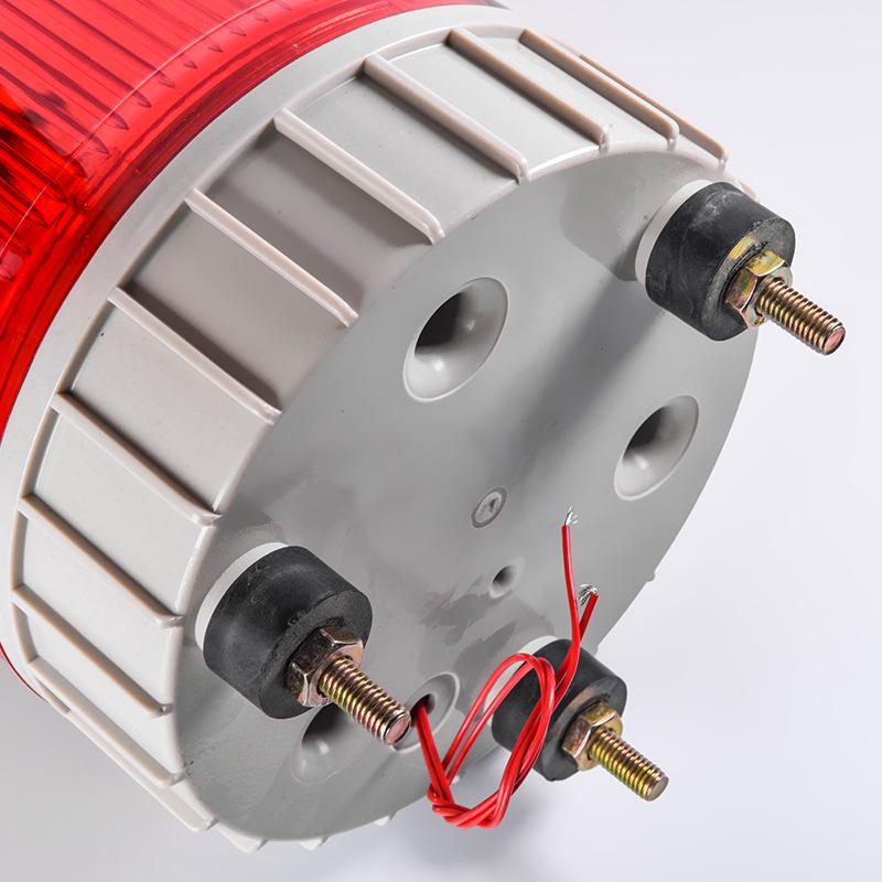 LTE-5181 High-Intensity LED Strobe Light - Ultra-Bright, Large, and Loud Warning for Engineering and Guard Booths.