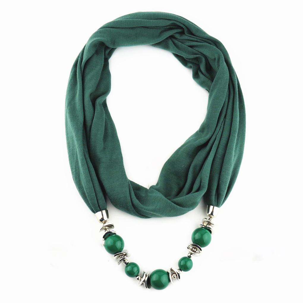 Bohemia Ethnic Style Necklace For Safe And Exquisite Craft Neckerchief Ring Scarf Scarf Necklaces