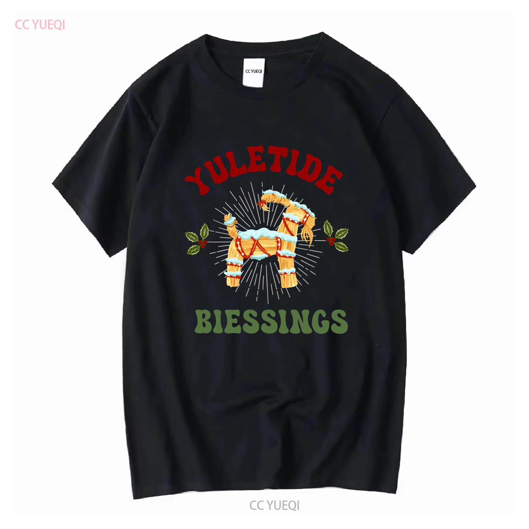 

Yule GoaT T Shirt for Winter Festival Yuletide Blessings Solstice Wheel of the Year Pagan Sabbat Sweater Witch s vintage 4XL