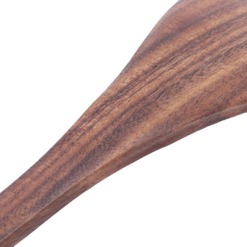 Wooden Spatula Turner NonStick Pan Shovel Long Handle Kitchen Utensils Accessories