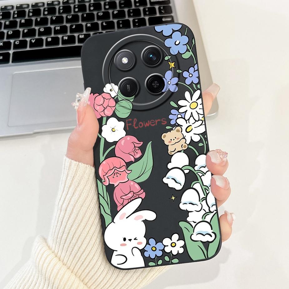 For Honor X9C Case Honor X60 Pro Cute Rabbit Panda Cartoon Cover Soft TPU Phone Case For Honor X60 Pro HonorX60 HonorX9C 5G Bags