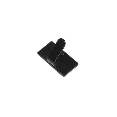 amon Kabel Czarny x Opakowanie 3429 Zapięć, (Naklejki na kable, Uchwyty, Klipsy, Haczyki), 19,5 10,0 mm, 40,