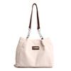 Elegant Handbag for Women | Chain Shoulder Strap,Daily Commuting Zip Closure, Solid Color Tote Bag