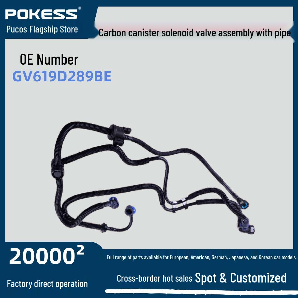 

Ford Kuga 17 1.5T (National VI) Carbon Canister Solenoid Valve Assembly with Hose GV619D289BE POKESS