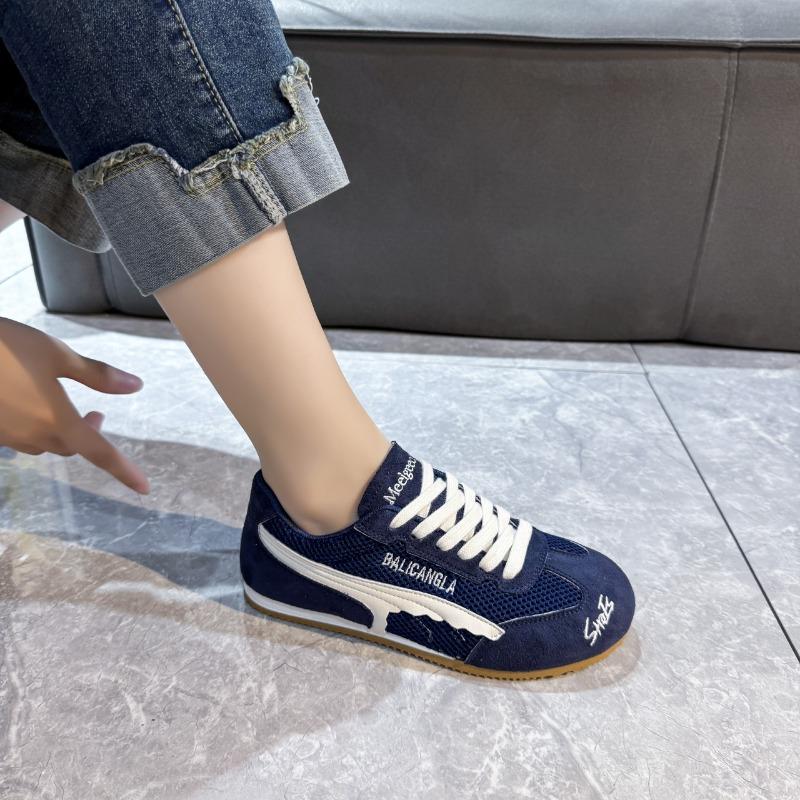 Yellow Flat-bottomed Women's Thin Breathable Summer and Autumn New Casual Sports Little White Shoes