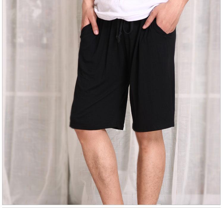 New Summer Large Size Men's Shorts Cotton Modal Casual Home Pants Thin Section Large Size Loose Shorts Pajamas Men Pajama Pants