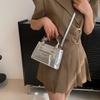 Bag Women's 2025 Summer New Fashion Handbag Trendy Simple Small Satchel Personalized Ins Shoulder Zipper Small Bag
