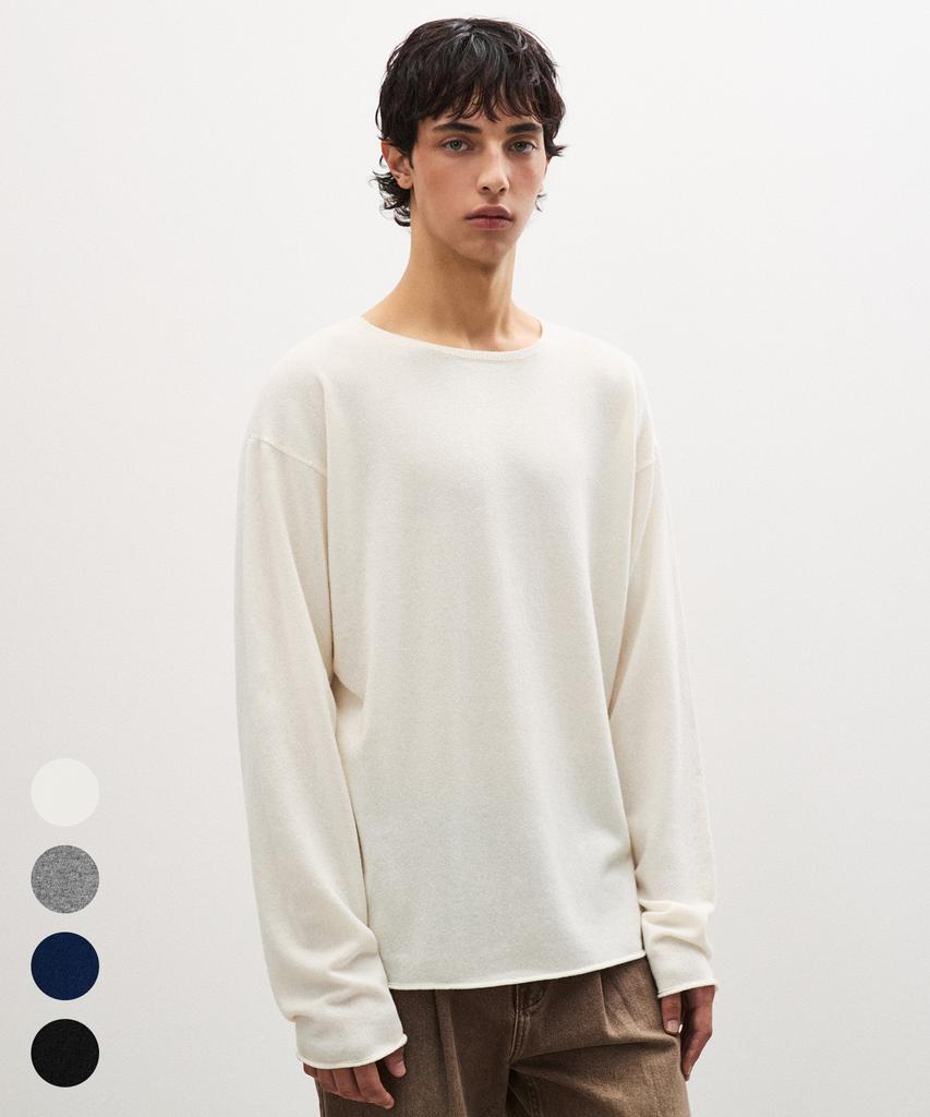 SUARE Cashmere Wool Oversized Sleeve Knit - 4 Colors