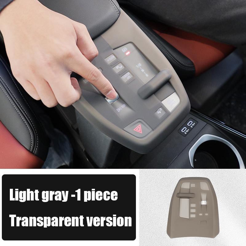for BMW X1 iX1 U11 U12  2024 2025 Central control gear shift panel dust pad silicone material interior protective component