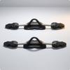 Spring Heel Strap Replacement Diving Fin with Quick Release Buckles Sports Gear 3640 Blk