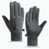 Men Winter Waterproof Cycling Gloves Sports Running Motorcycle Ski Touch Screen Fleece Gloves Non-slip Warm Full Fingers