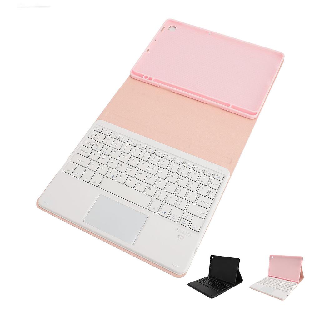 Tablet Keyboard Case Leather Bluetooth Anti Scratch Tablet Touchpad Keyboard Case for Galaxy Tab S6 