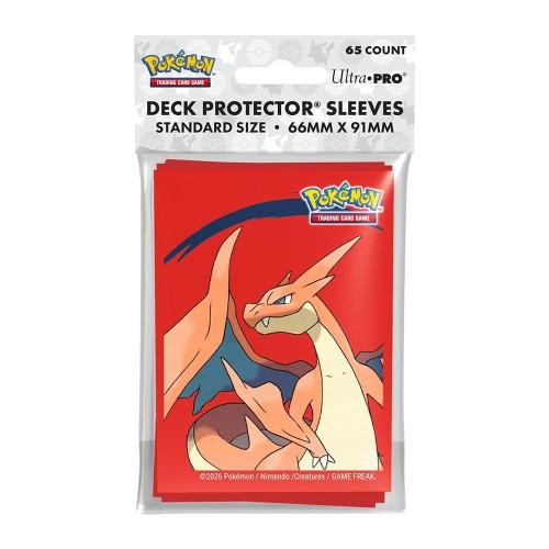 65 Ultra Pro Pokemon Tcg Card Sleeves: Mega Charizard Y Sleeves