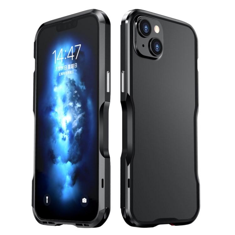 For iPhone 14 Plus Drop-proof Frame Mobile Phone Metal Protective Bumper Case for iphone 14 plus
