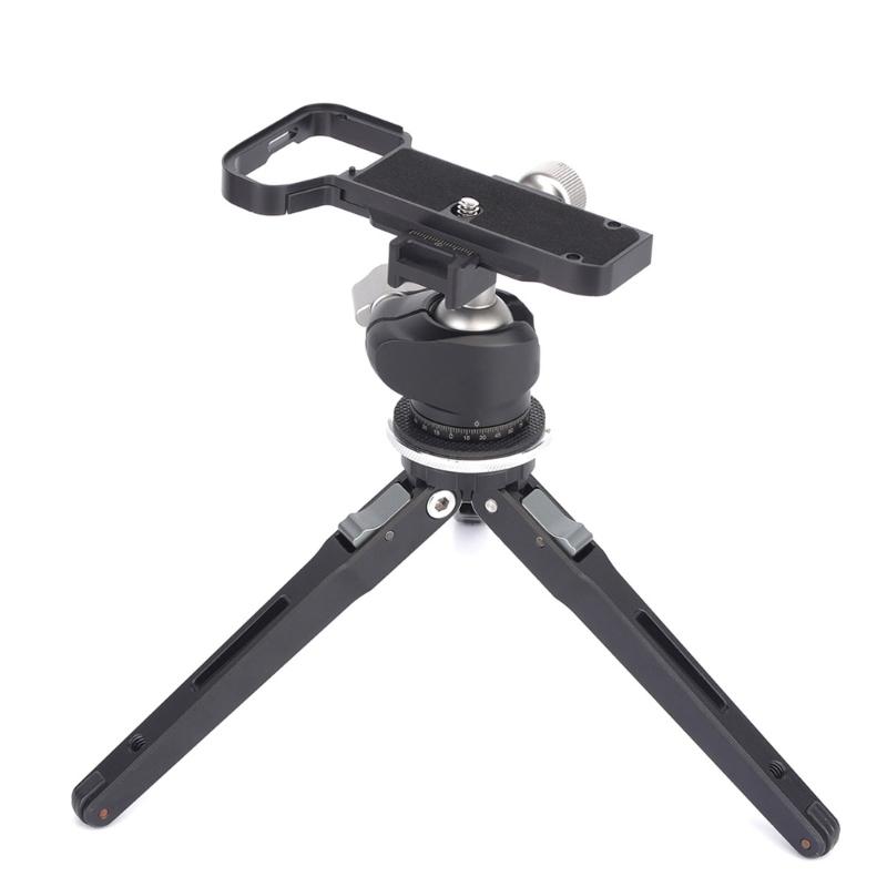 Universal Handgrip Grip Quick Release Plate Hot Shoe Cover Grip Tripod Mount Bottom Plate Replacement for A7C2 Camera