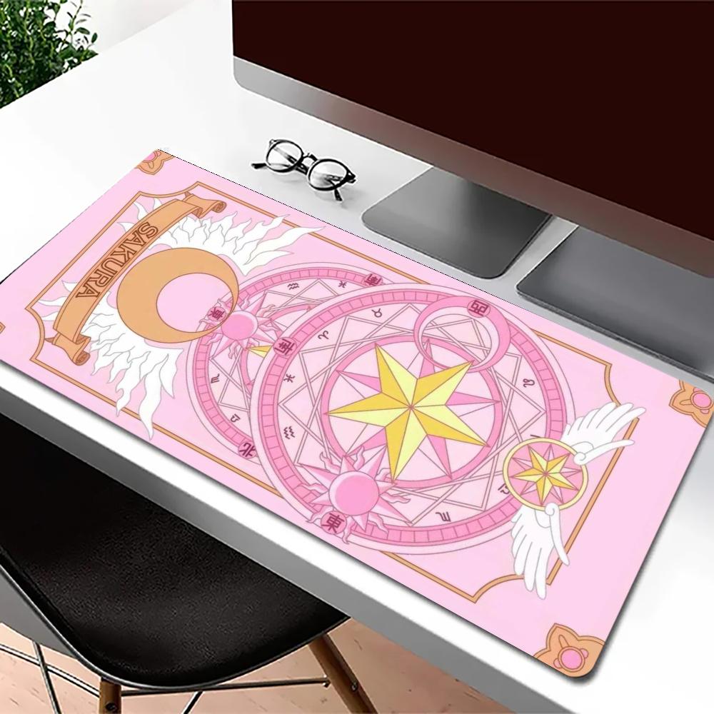 Cardcaptor Sakura Mousepad Desk Accessories Desk Mat Gaming Mats Desk Decorating Supplies Mouse Pad Long Pad Office Decor Carpet