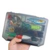 Full Set142Fish hook set, fishing line, fishing float, fishing accessories, tools, equipment, fishing tackle box, bait combinati