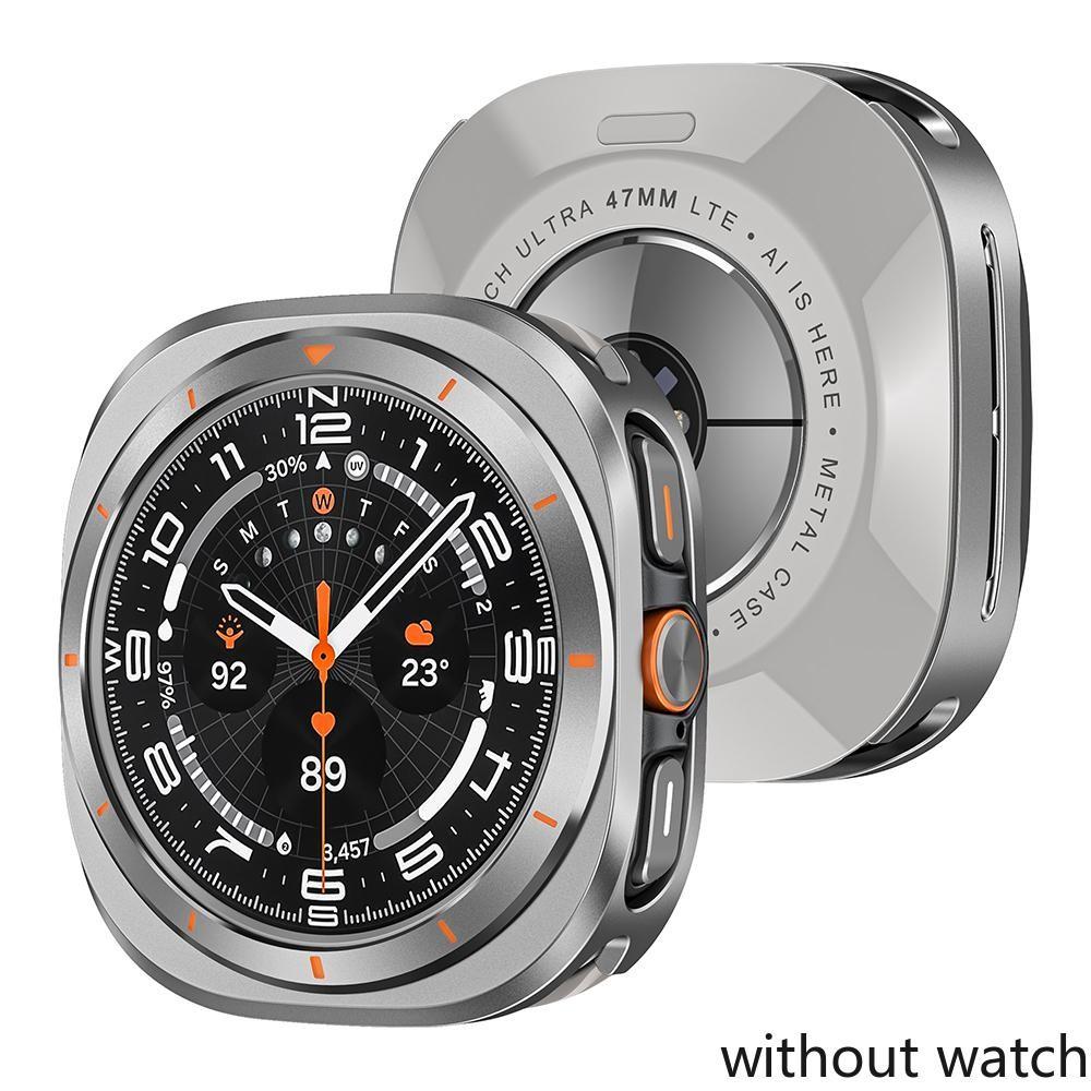 Metalowy Zderzak ze Stopu Aluminium dla Samsung Galaxy Watch Ultra 2026 47mm Pokrowiec Ochronny dla Samsung Galaxy Watch 7Ultra 47mm
