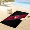 FC Midtjylland logo Print Beach Towel, Large Soft Quick Dry Towel for Beach Camping Swimming