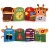 Felt Learning Board Busy Board Special-Shaped Giraffe Colored Felt Children'S Early Education Felt Learning Board