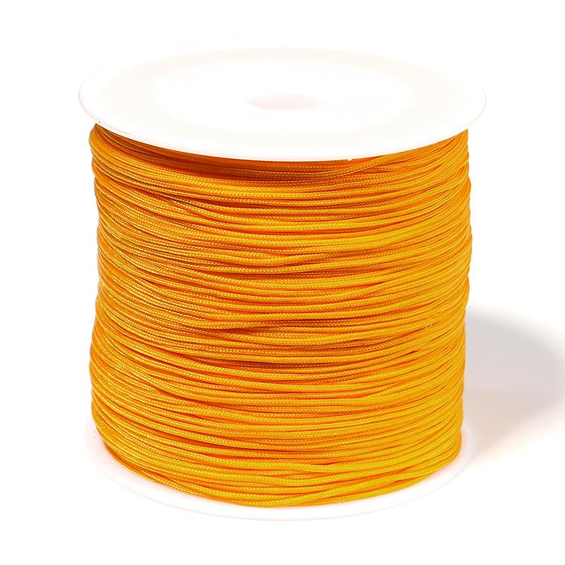 90M/Roll 0.8mm Jade Thread Hand-woven Rope Braided Beaded Thread for DIY Bracelet Jewelry Handcraft Cord Material Wholesale