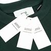 AMI Summer New Logo Contrasting Logo Couple Short Sleeved T-shirt