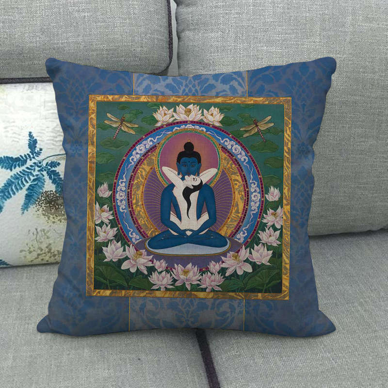 Bohemian Geometric Patterns Digital Printing Short Plush Pillow Covers For Car Sofa Office Cushion Cover Home Goods