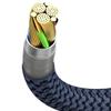 Two-in-one Type-C to USB A 3.5mm Car Stereo Aux Headphone Cable 2 in 1 Connection Wire Line for USB C PhonesTablets