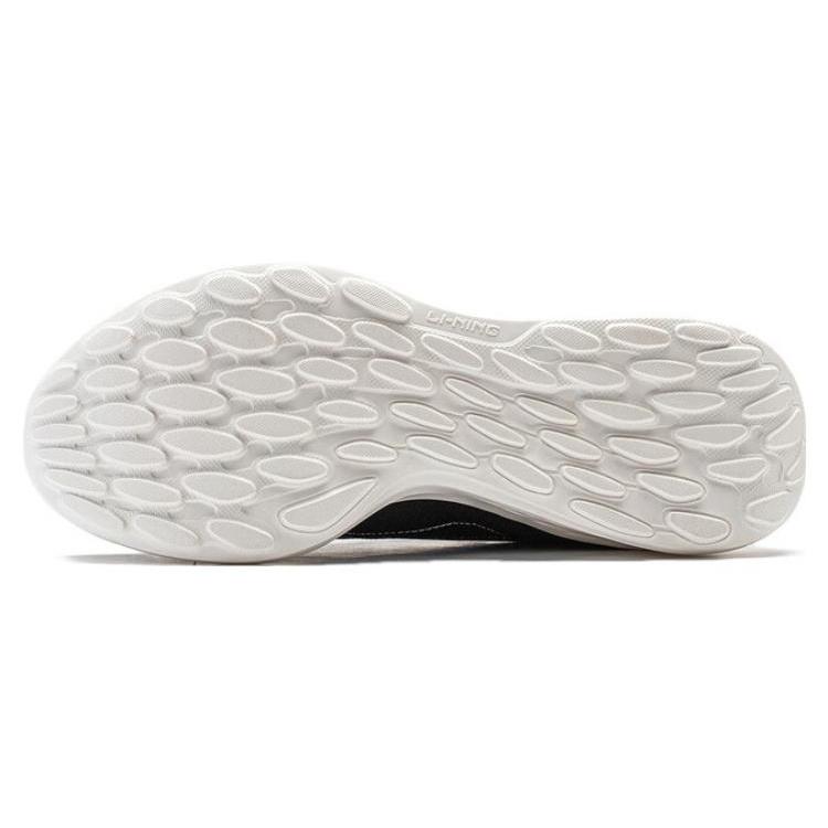 Li Ning Soft Slip Resistant Abrasion Resistant Low top Running Shoes Men's Black ARST047-1