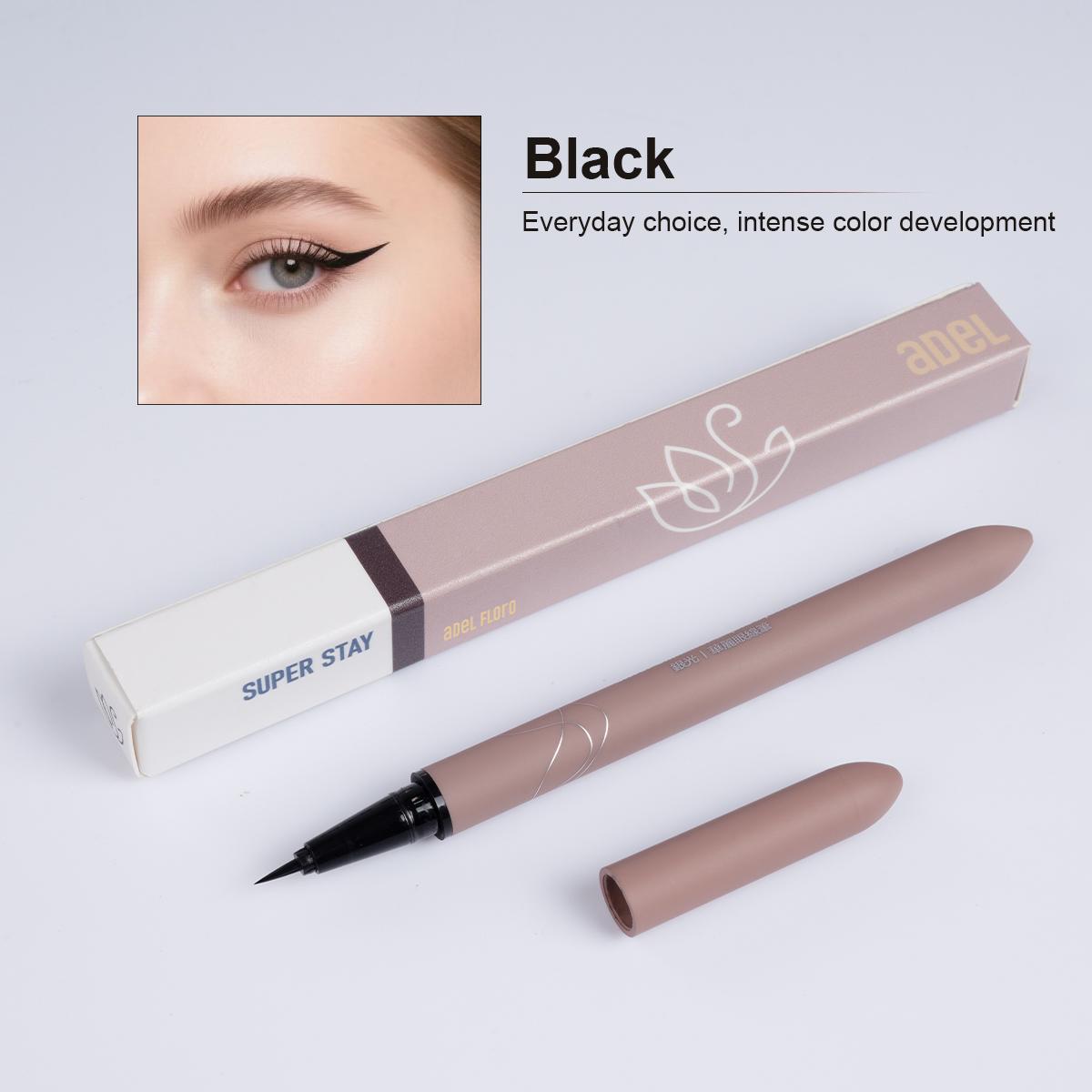 

Карандаш-подводка для глаз цветок Адаи Черно-коричневый 24 часа водостойкий чёрный