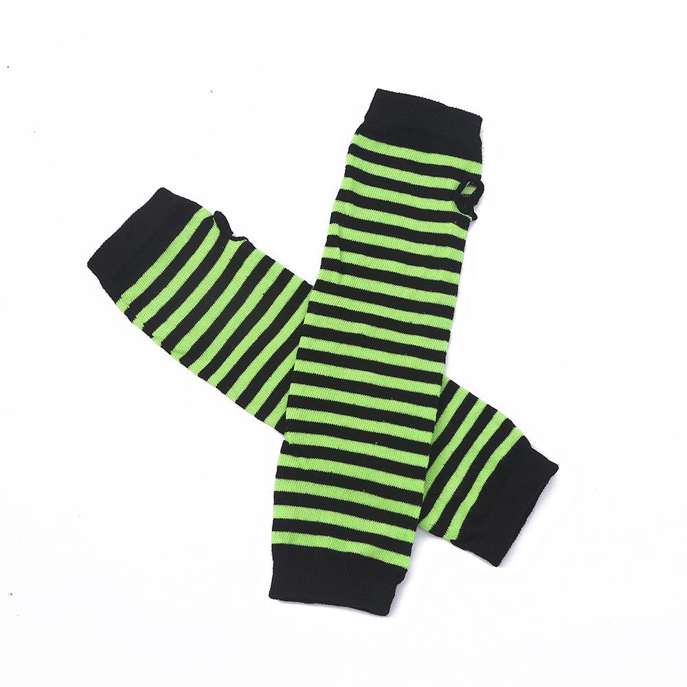 

Японские полосатые длинные перчатки без пальцев для рождественского и хэллоуинского косплея