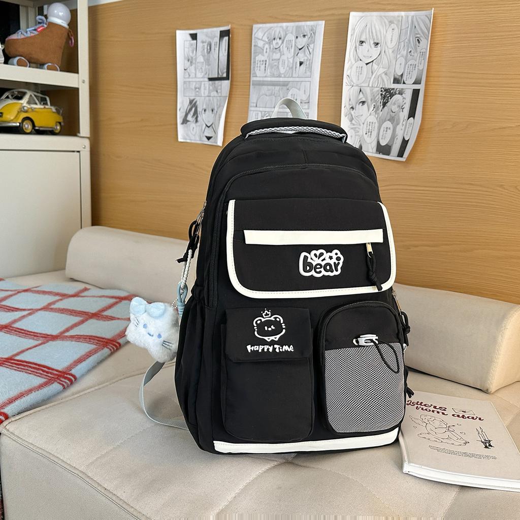 Schoolbag new schoolbag girl primary school students sweet girl travel backpack high quality junior high school students computer bag