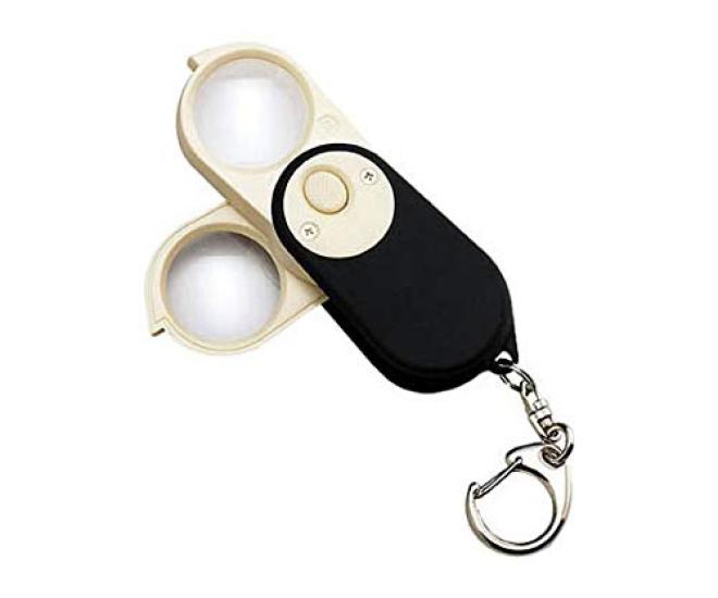 Ikeda Lens Portable Pocket Magnifier with LED Light G-7568