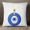 Evil Eye Hamsa Hand Cushion Covers Middle East Fortune Amulets Print Decorative Sofa Throw Pillow Case