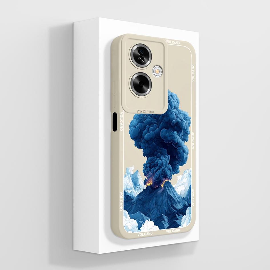 For OPPO A79 A77 A77s A78 A83 A91 A92 A93 A93s A94 A95 A96 4G 5G Phone Cases Lovely Panda Kitten Pattern Liquid Silicone Anti Slip Shell For OPPO Capa