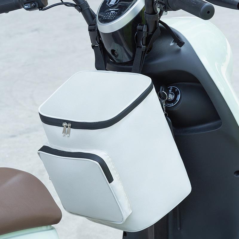 Electric Vehicle & Bike Front Hanging Storage Bag for Helmet and Accessories