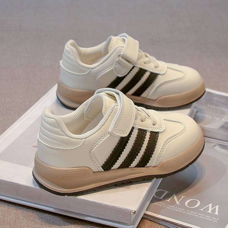 Girls shoes 2025 spring and autumn new children's sports shoes boys moral training board shoes spring breathable white shoes single shoes