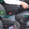 For Seat Ibiza Armrest Box For Seat Ibiza 6j MK4 IV 6L Car Armrest 2018-2025 Storage Box Retrofit Parts Interior Car Accessories
