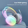 Gaming Headphone Adjustable Headband Headphone Over Ear Adjustable Headband for Travel Office Cellphone PC Accessories