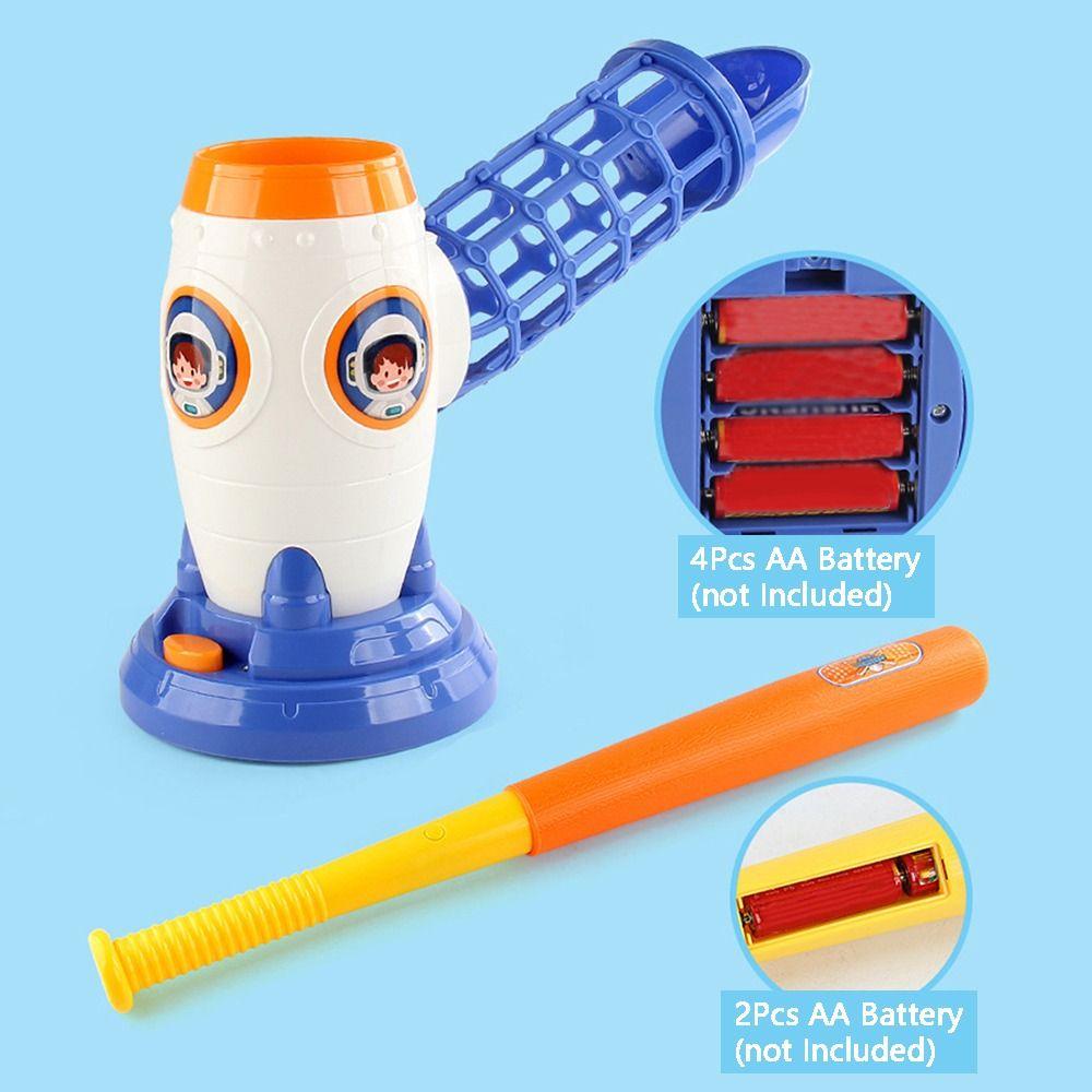 Creative Children Baseball Ball Toys Colorful Baseball Launcher  Indoor Sports