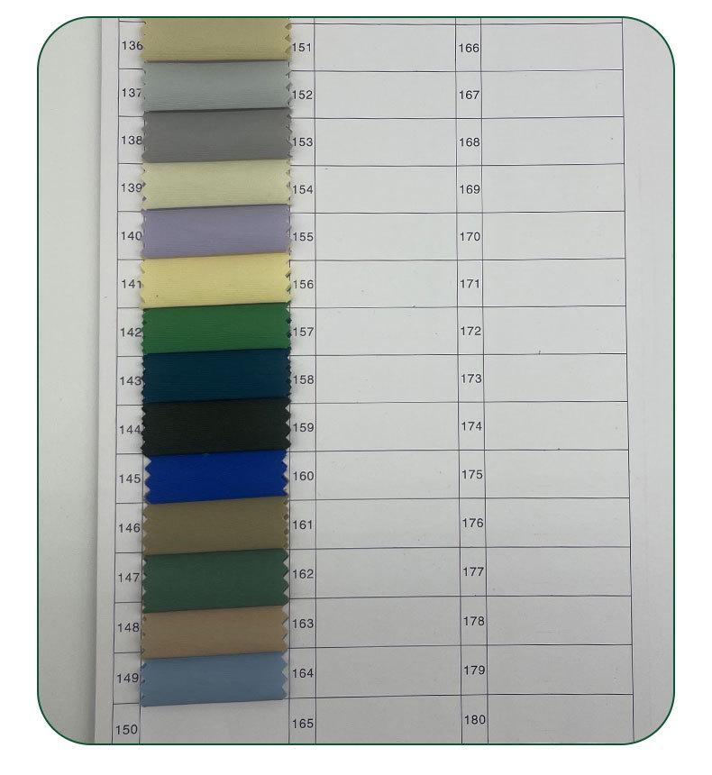 Matte Taslon Water-Repellent Jacket Fabric with AC Transparent Coating for Sportswear and Luggage