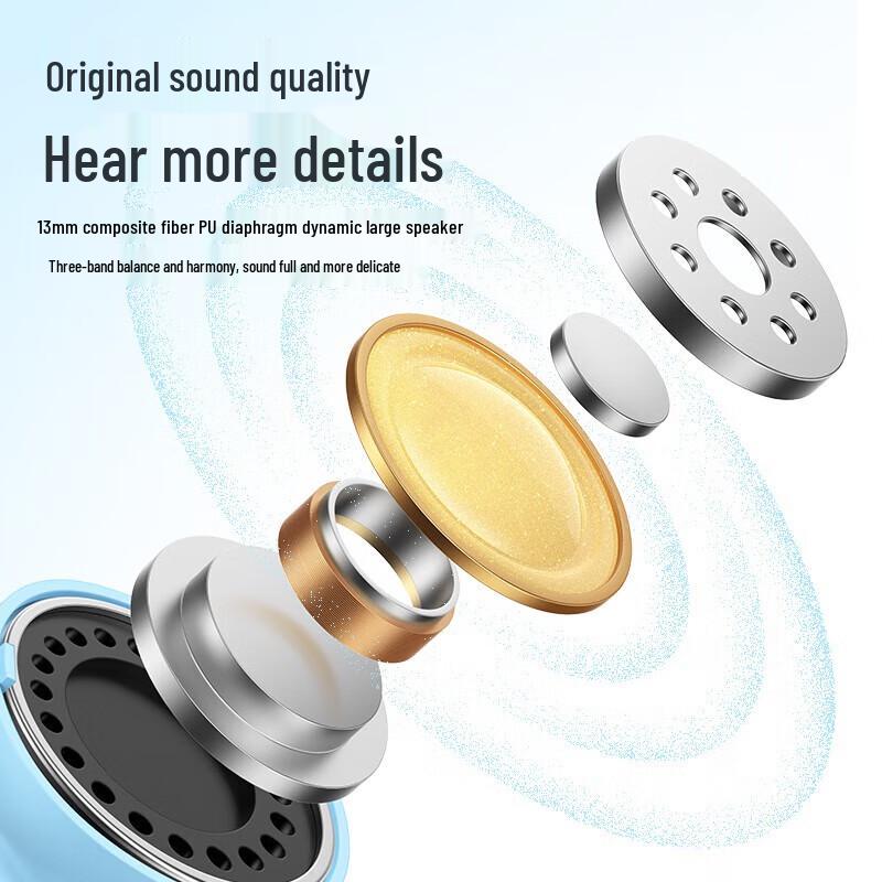 HOCO EQ6 True Wireless Ear Clip Bluetooth Headphones