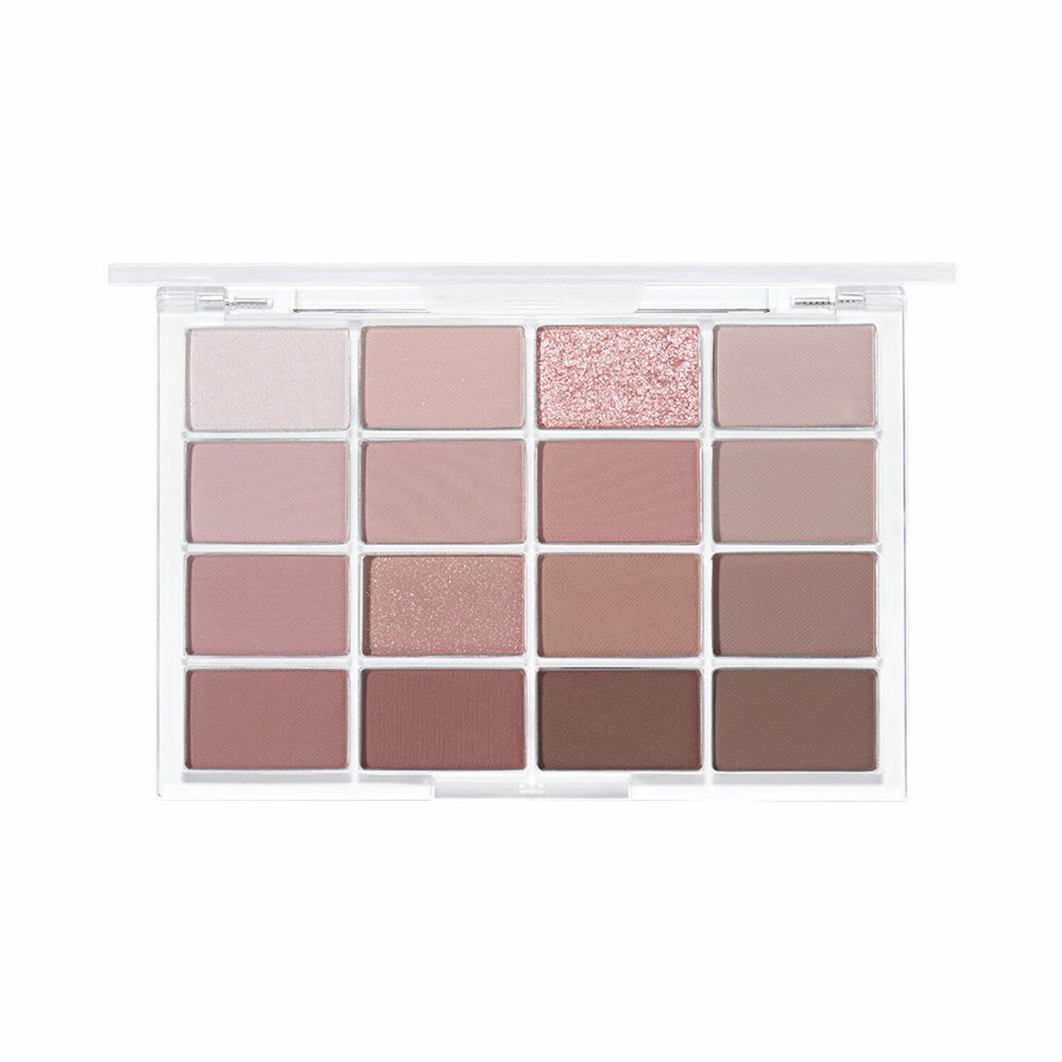 

WAKEMAKE NEW Soft Blurring Eye Palette 14g 10 Colours, Макіяж, корейська косметика, KBeauty, зразок 06 Cocoa Blurring