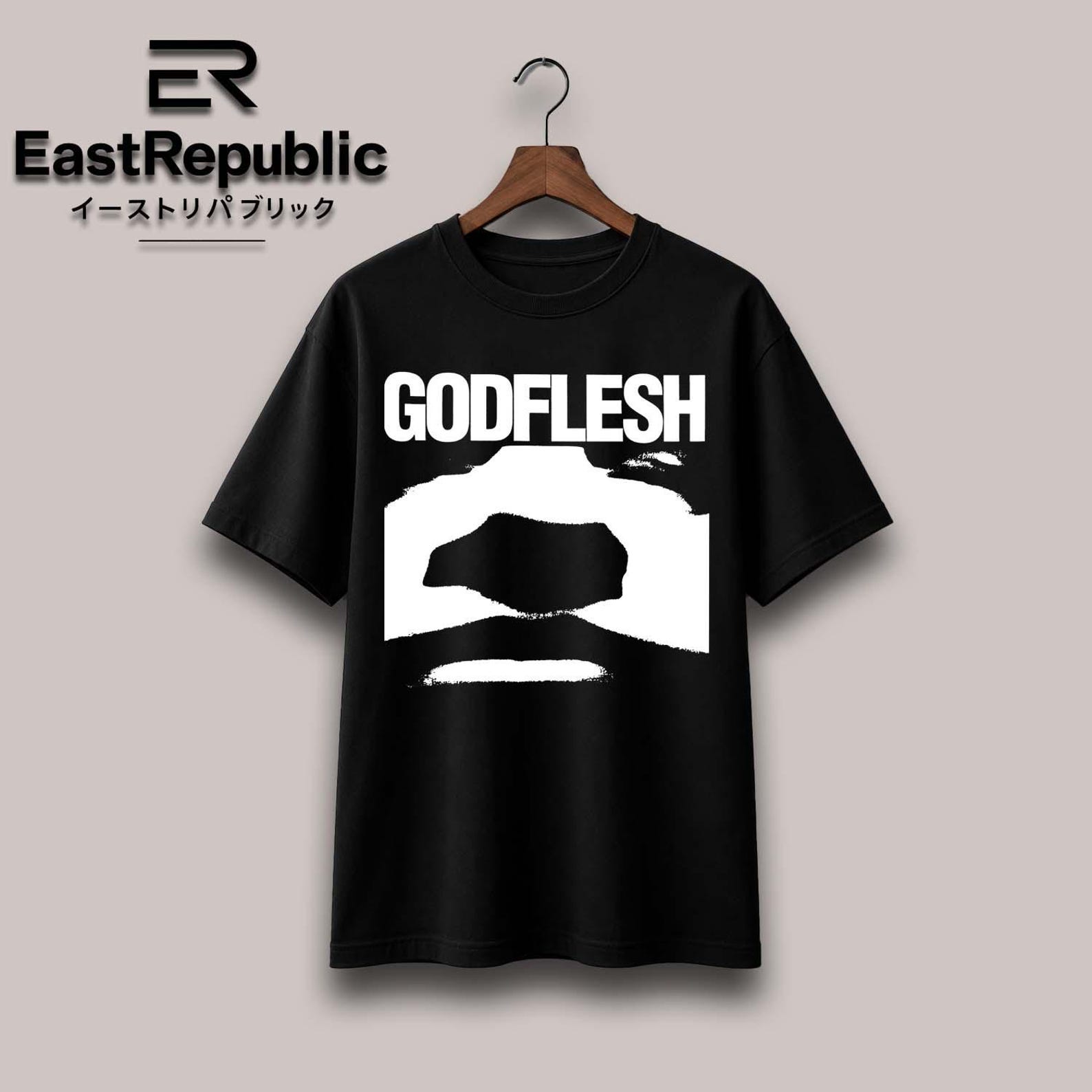 Godflesh T shirt - Godflesh 1988 Albums - Unisex Heavy Shirt L