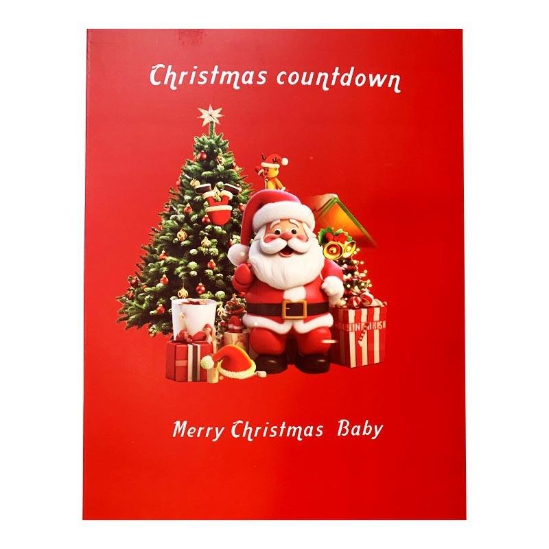 Countdown Christmas Calendar Surprise Racing Blind Box Children Toys Gift For