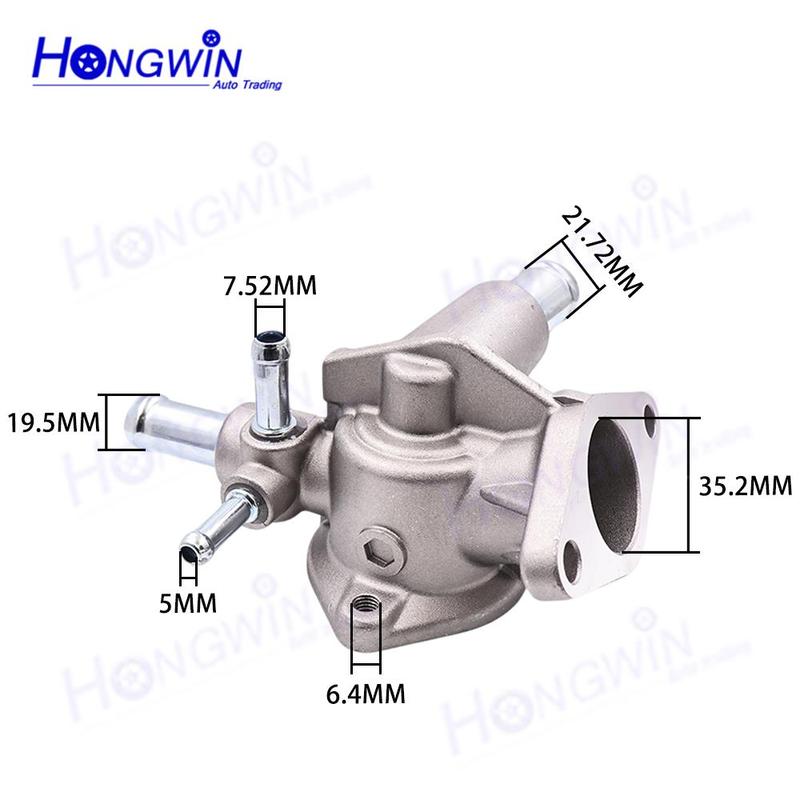 WLF2151H0 1462131 80053 Engine Cooling Thermostat Housing For Ford Ranger 2006-2011 Everest 2007-2014 Mazda BT-50 2006-2011